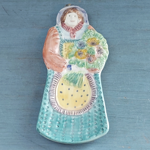 Vintage Italy Spoon Rest - Picture 1 of 7